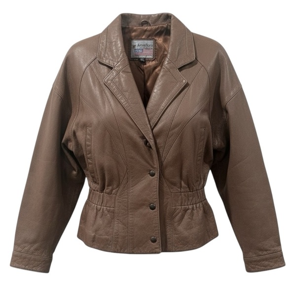 American Leather Co. Jackets & Blazers - American Leather Vintage Women’s Medium Genuine Leather Jacket